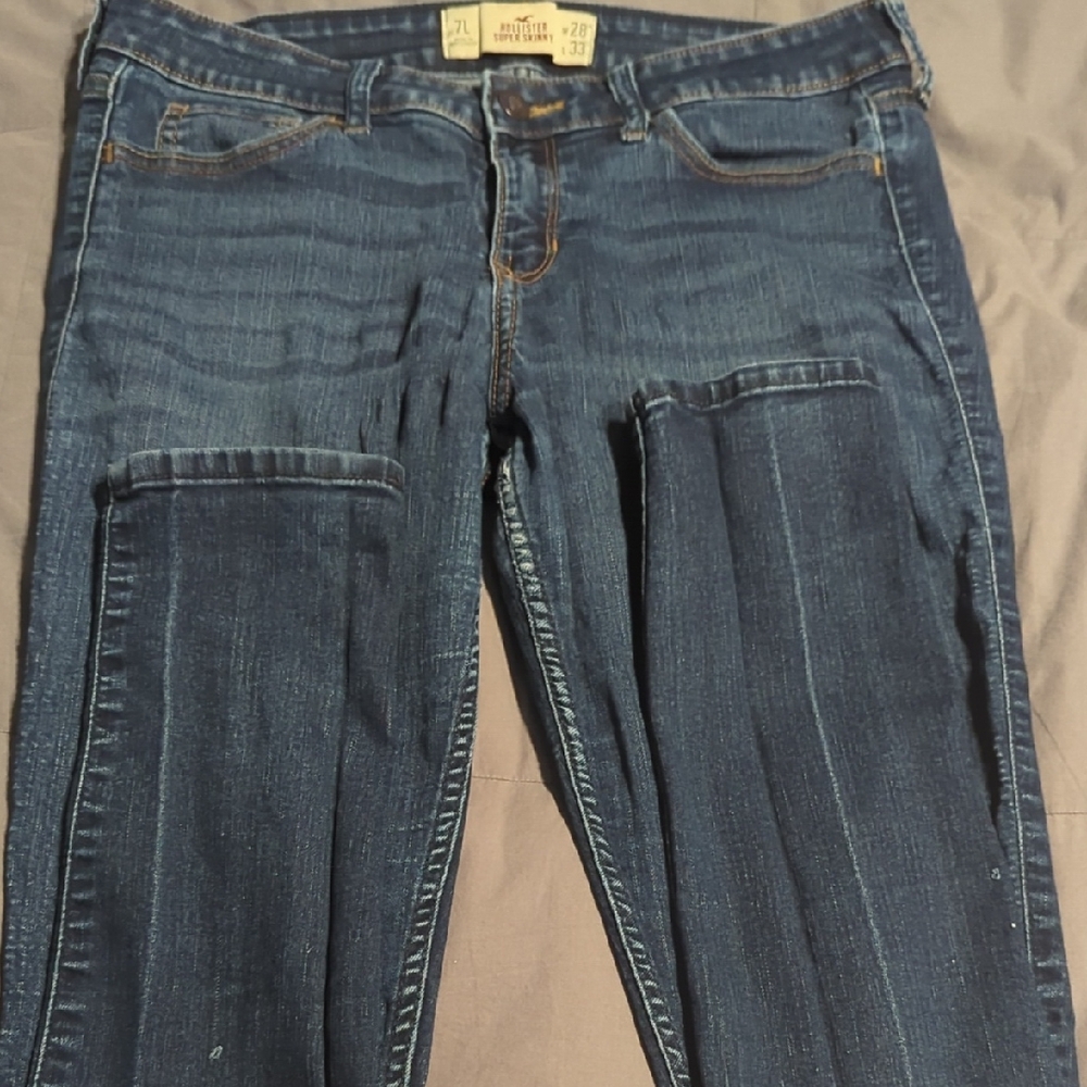 Hollister Blue Skinny Jeans Classic Style